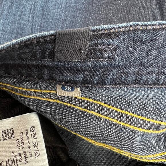 Citizens of Humanity Dark Wash Wide Leg Flare Jeans Size 28 - Picture 6 of 9